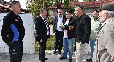 Başkan Hamamcı çalışmalara hız kesmeden devam ediyor