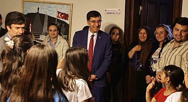 Başkan Kahveci, Kültür Sanat Akademisi'ni ziyaret etti