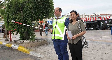 Başkan Özen'in beyaz baston çağrısı yanıtsız kalmadı