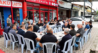 Başkan Ural, sanayi esnafıyla kahvaltıda buluştu