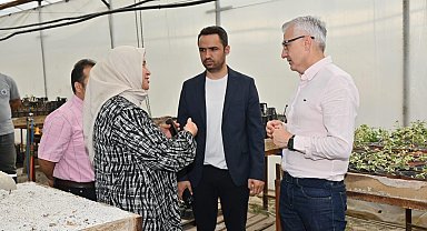 Başkan Vekili Altekin, belediye tesislerini inceledi