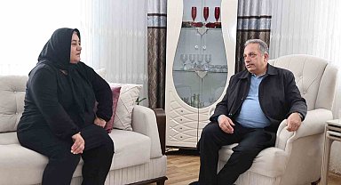 Başkan Yalçın'dan Anneler Gününde anlamlı ziyaretler