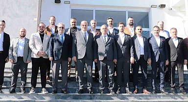 Başkanlarla projeleri konuştular