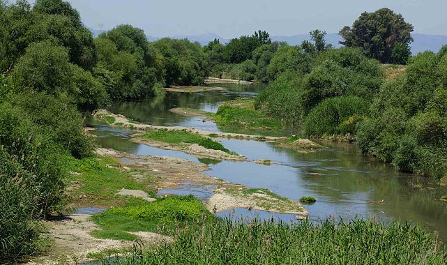 Batı Anadolu'nun en büyük nehri suya hasret kaldı