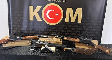Bayburt merkezli 6 ilde silah kaçakçılığına yönelik operasyon: 19 gözaltı