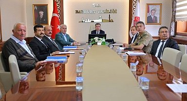 Bayburt'ta İl Trafik Komisyonu Toplantısı gerçekleştirildi