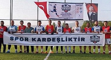Beyağaç'ta sokağın heyecanı halı sahaya taşındı