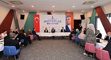 Beyoğlu Belediye Başkanı Güney muhtarlarla bir araya geldi