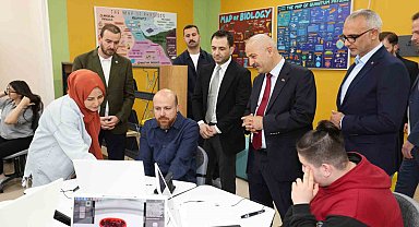 Bilal Erdoğan'dan Güzide Gençlik Merkezi'ne ziyaret