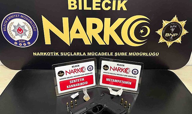 Bilecik'te düzenlenen uyuşturucu operasyonunda 4 şüpheli şahıs yakalandı