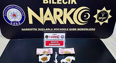 Bilecik'te uyuşturucu operasyonu: 2 gözaltı
