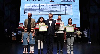 Bilgi Evleri ve Gençlik Merkezi'nin 18'inci Kitap Okuma Yarışmasında ödüller sahiplerini buldu
