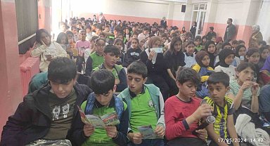 Bingöl'de öğrencilere tabiatı koruma eğitimi