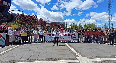 Bingöl'de üniversite öğrencilerinden Gazze'ye destek
