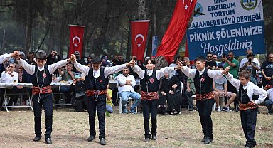 Binlerce Erzurumlu İzmir'deki piknik şöleninde bir araya geldi