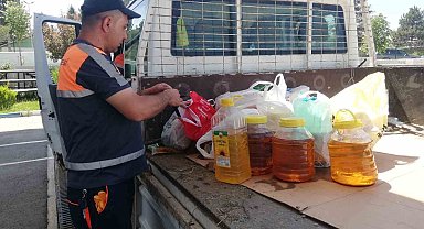Bitkisel atık yağ toplama yarışması sona erdi