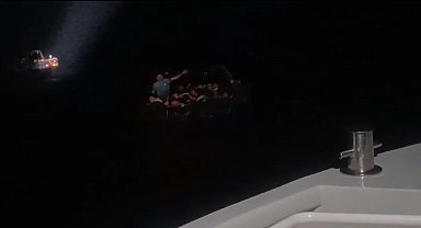 Bodrum'da 14'ü çocuk 33 düzensiz göçmen kurtarıldı