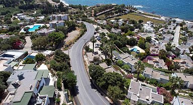 Bodrum'un yolları yenilendi