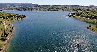 Bolu'nun içme suyu ihtiyacını karşılayan Gölköy Barajı'nda doluluk yüzde 96'ya ulaştı