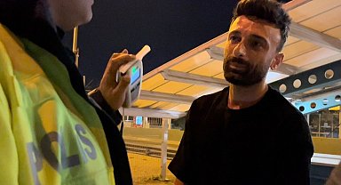 Böyle sabır sınavı görülmedi...Alkolmetreyi görünce dili tutuldu