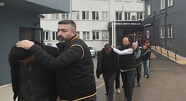 Bursa merkezli yapılan operasyonda 26 kişi tutuklandı