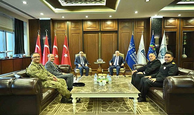Bursa Valisi'nden Başkan Bozbey'e ziyaret