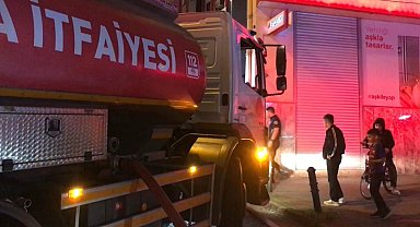 Bursa'da iş hanının çatı katında çıkan yangın korkuttu
