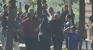 Bursa'da piknik alanında satırlı masa kavgası...