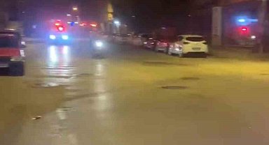 Bursa'da polis ile motosiklet kovalamacası kamerada