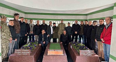 Bursalı Şehit Piyade Teğmen Şenol Şentürk unutulmadı