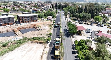 Büyükşehir Belediyesi Mehmet Ali Tosun Bulvarı'nı yeniliyor