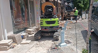 Büyükşehir, Datça'da içme suyu hatlarını yeniliyor