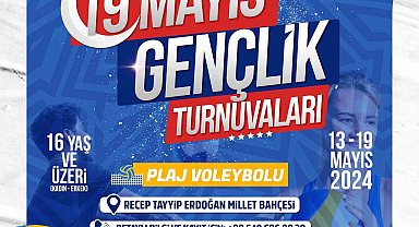 Büyükşehir'den 19 Mayıs'a özel "plaj voleybolu" turnuvası