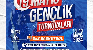 Büyükşehir'den Gençlik ve Spor Bayramı'na Özel "3x3 Basketbol" Turnuvası