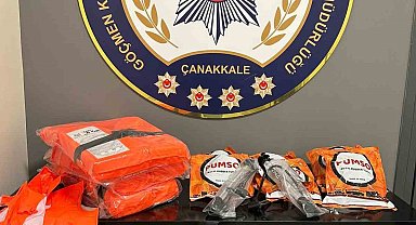 Çanakkale'de 103 kaçak göçmen yakalandı, 8 şüpheli tutuklandı