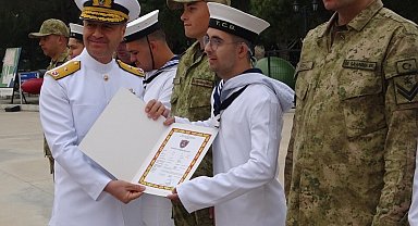 Çanakkale'de 12 engelli genç askerlik heyecanını yaşadı