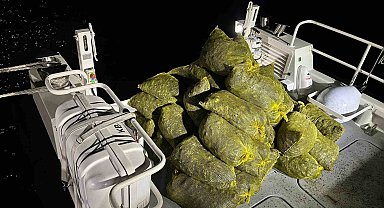 Çanakkale'de bin 300 kilogram midye ele geçirildi