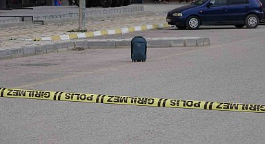Çankırı'da şüpheli çantadan nargile çıktı