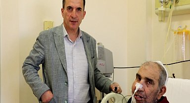 Çene kanseri baba 4'üncü kez hayata tutundu
