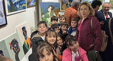 Çeşitli meslek gruplarının ortaklaşa ürettiği eserler halkın beğenisine sunuldu