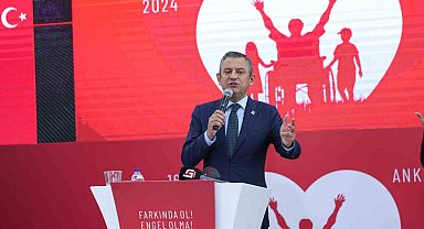 CHP Genel Başkanı Özel: "İktidarımızda engellilerin sorunlarıyla uğraşacak tek bir bakan olacak, o bakan da engelli bir birey olacak"