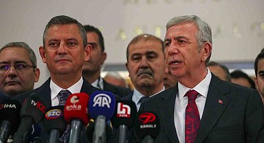 CHP lideri Özel: "Cumhurbaşkanı ile yaptığım görüşmeyle ilgili kendisine bilgi verdim, detayların önemli bir kısmını paylaştım"