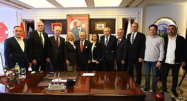 CHP'nin eski Genel Başkanlarından Bozüyük Belediyesi'ne ziyaret