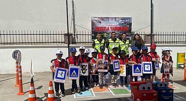 Çineli miniklere trafik semineri verildi