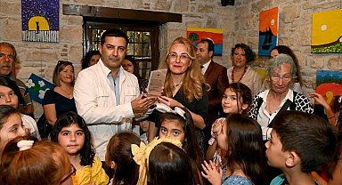 Çocuk gözüyle doğa ve renkleri isimli sergi, İbramaki Sanat Galerisi'nde açıldı