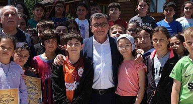 Çocuk Üniversitesi öğrencileri Konakpınar'da stres attı