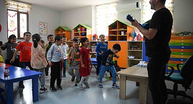 Çocuklar eğlenerek öğreniyor