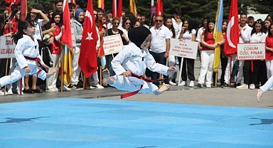 Çorum'da 19 Mayıs coşkusu