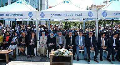 Çorum'da el emeği, göz nuru eserler görücüye çıktı