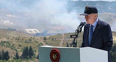 Cumhurbaşkanı Erdoğan: Türkiye bölücü örgütün 'teröristan' kurmasına izin vermeyecek"